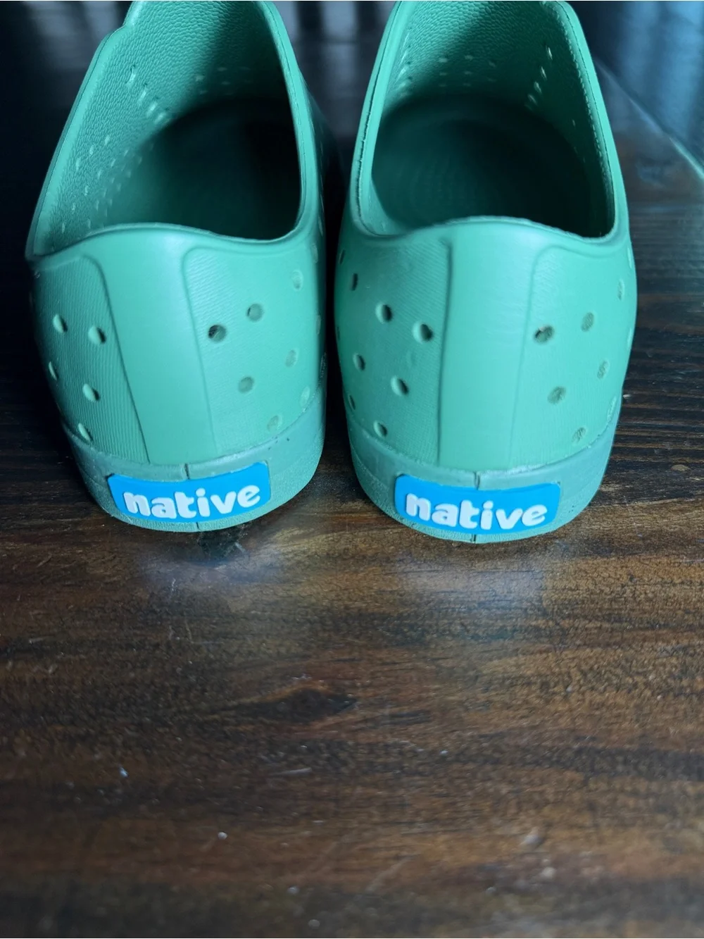 Native Shoes Kids Jefferson Bloom Green Earth Friendly Water Shoes-J3